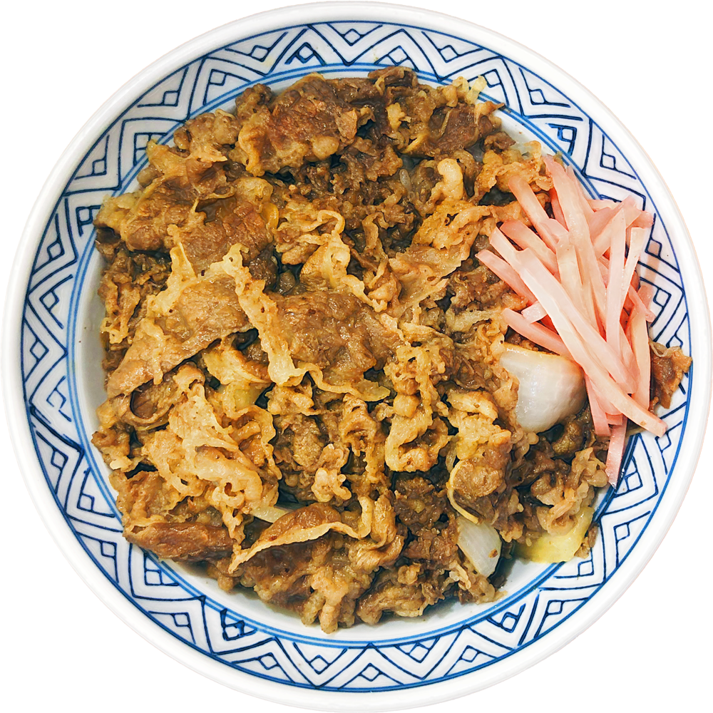 三河家牛丼大盛